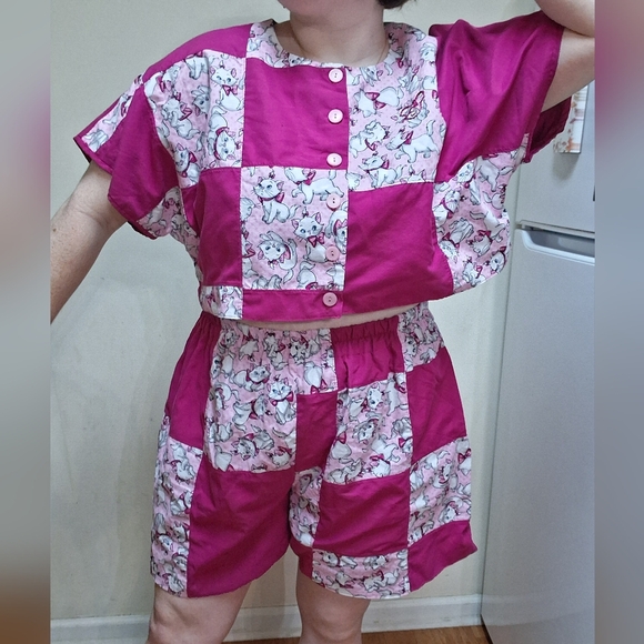 Handmade Pants - Disneys Marie Aristocats Vintage Style Inspired Playset (size L-2X)